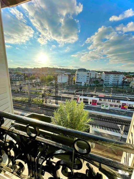 Superbe Appart Entier Au Pied De La Gare Rer, A 15 Min De Paris & Orly Juvisy-sur-Orge Esterno foto